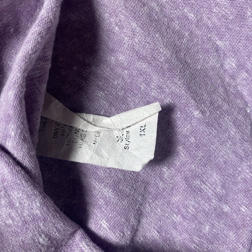 Entro pretty and basic Lavender top size XL - Picture 3 of 6